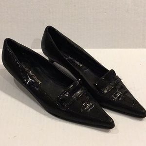 EMPORIO ARMANI Black Women’s Loafers